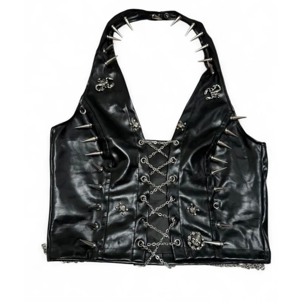 Goth Halter Top